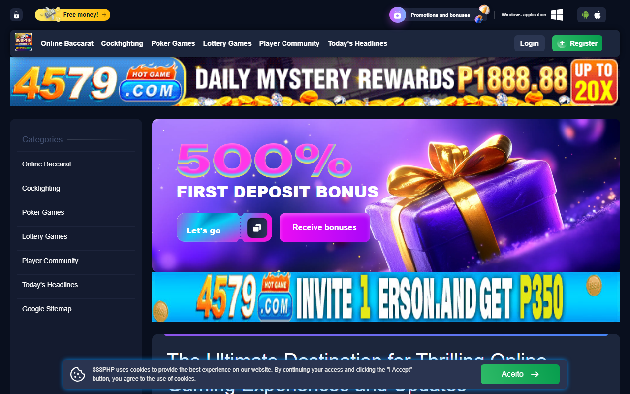 888phplinks.com screenshot