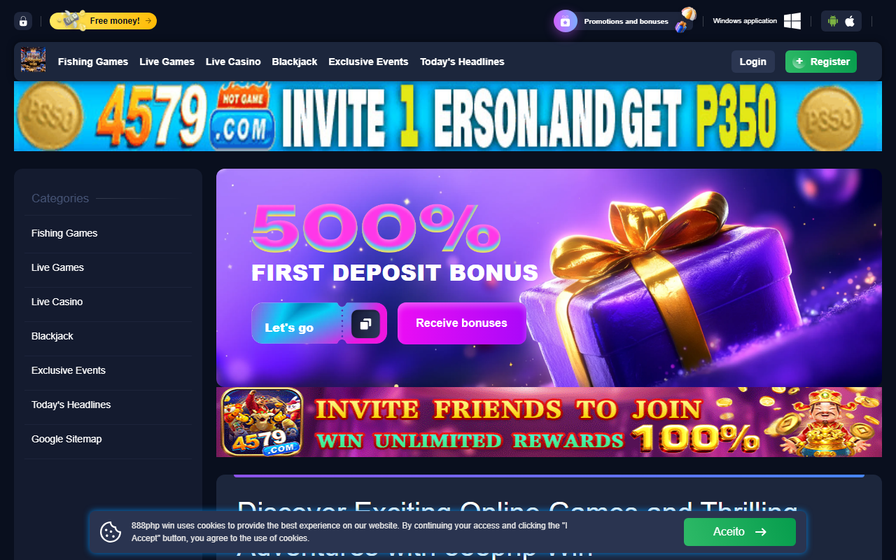 888phpwin8.com screenshot