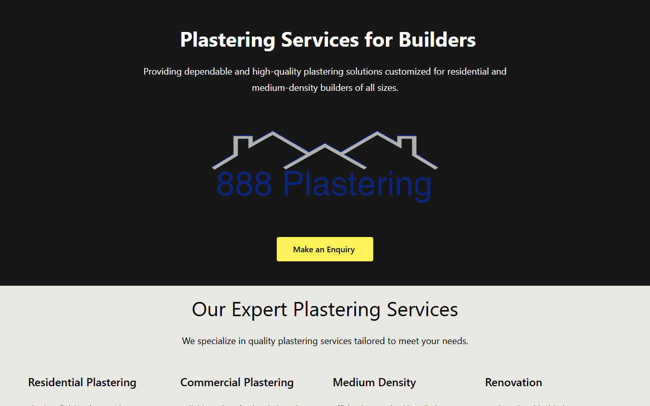 888plastering.com screenshot