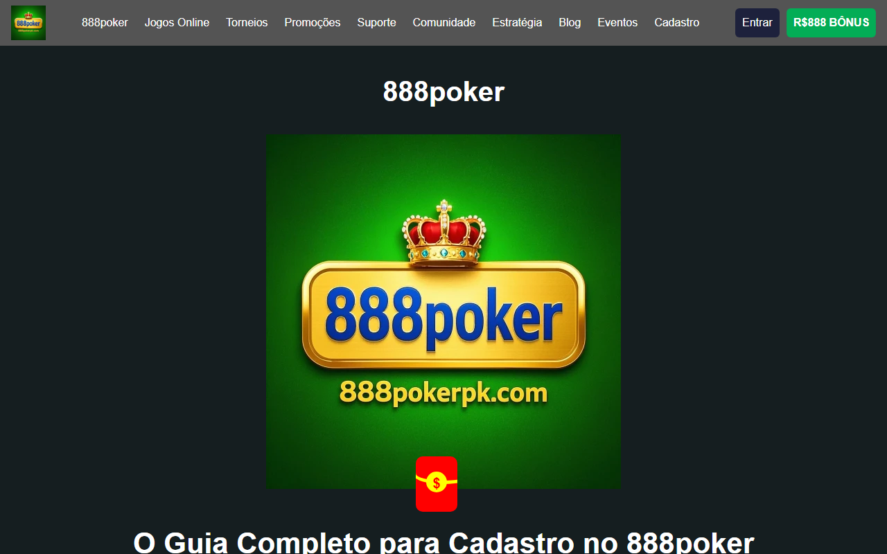 888pokerpk.com screenshot