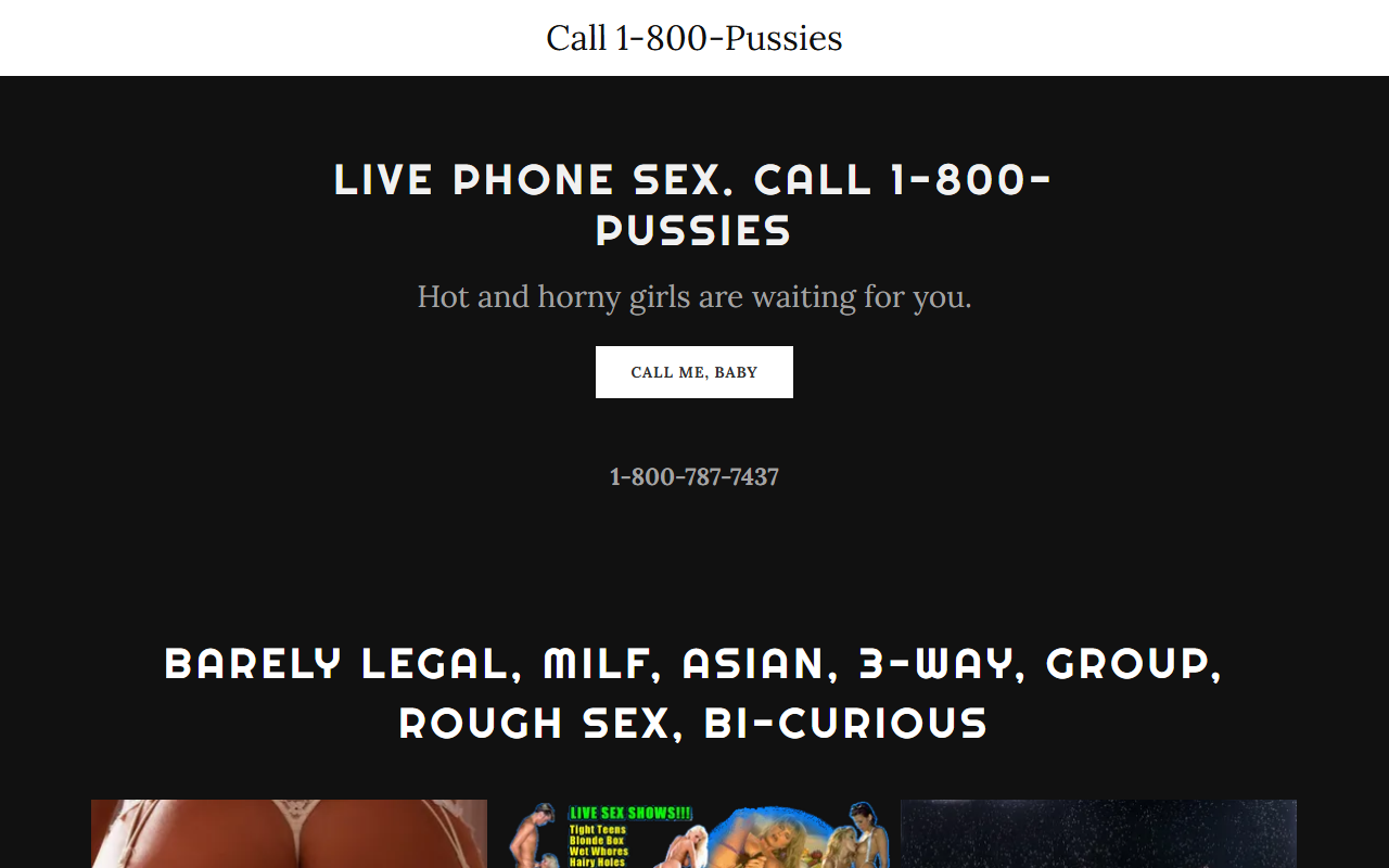 888pussies.com screenshot