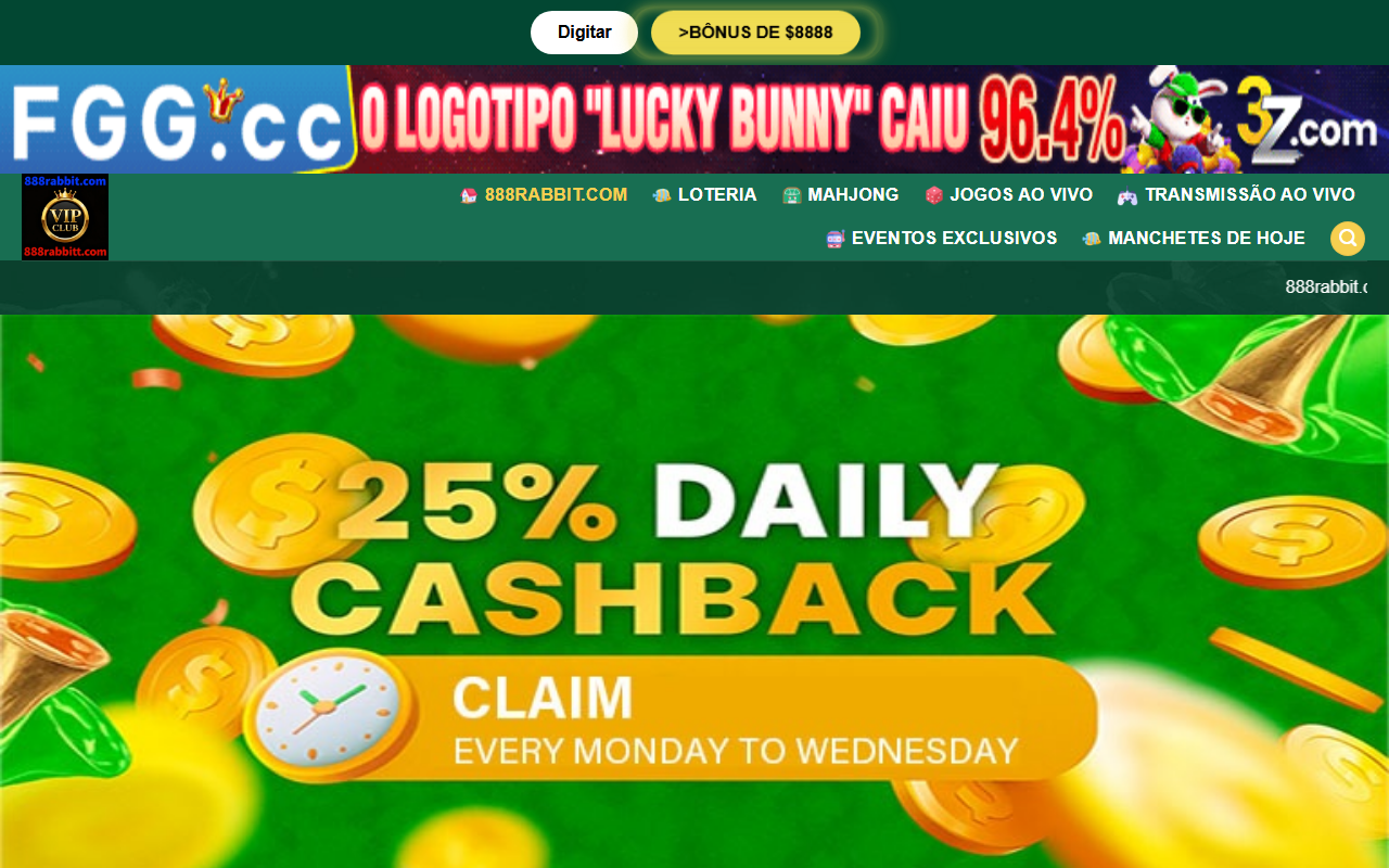 888rabbitt.com screenshot