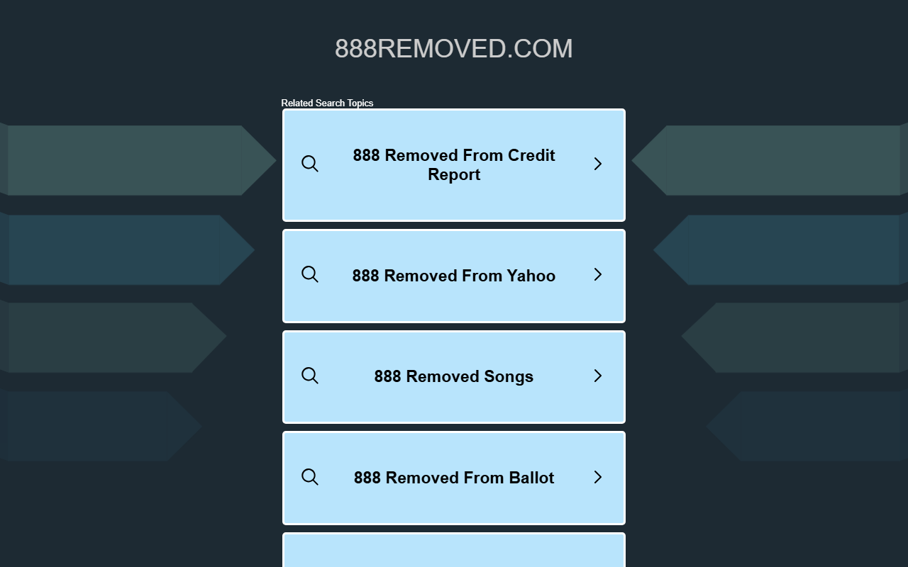 888removed.com screenshot
