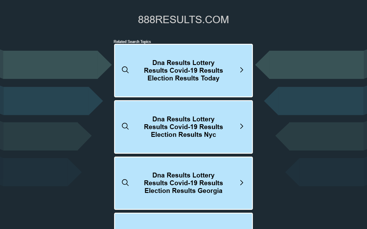 888results.com screenshot