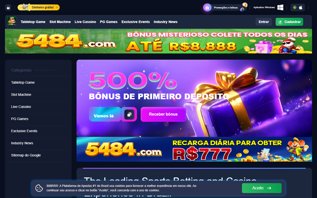 888rrrbonus.com screenshot