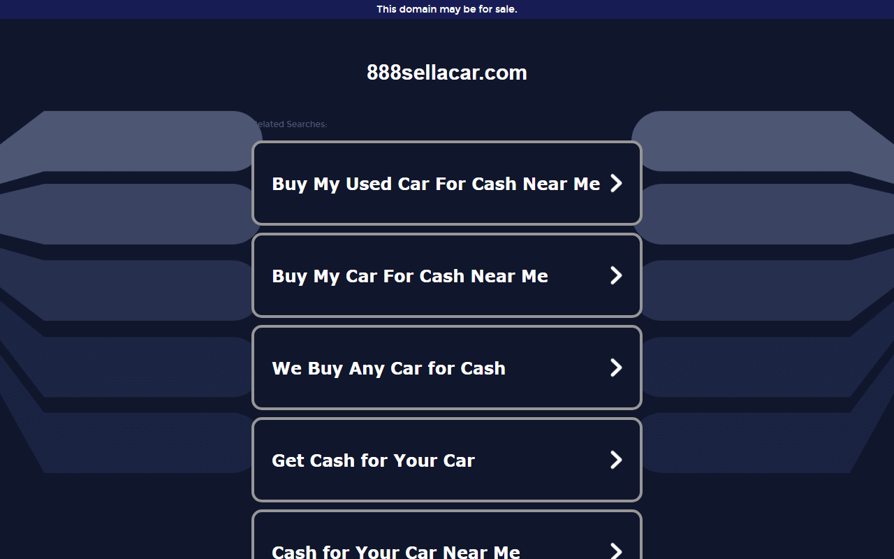 888sellacar.com screenshot
