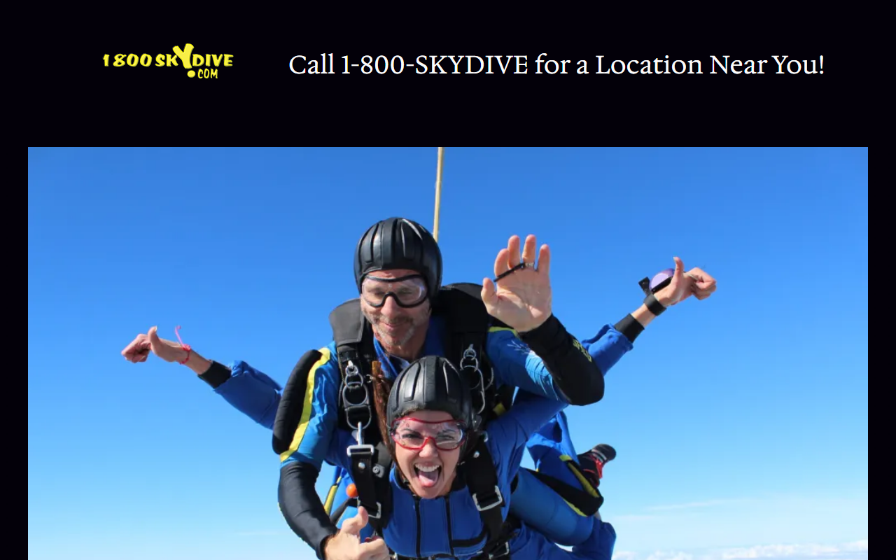888skydive.com screenshot
