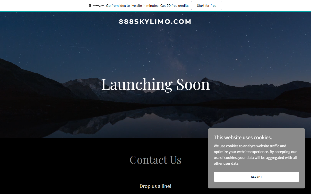 888skylimo.com screenshot
