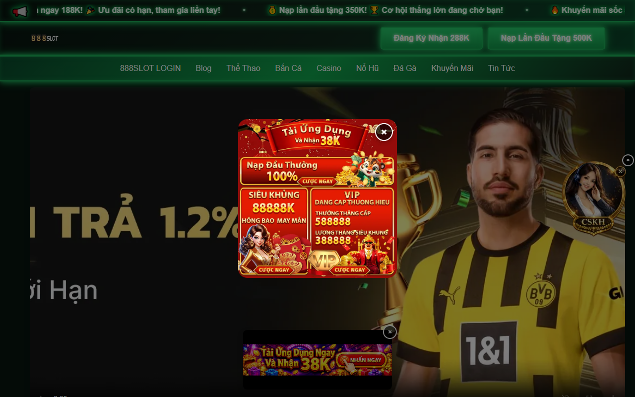 888slotloginvip.com screenshot