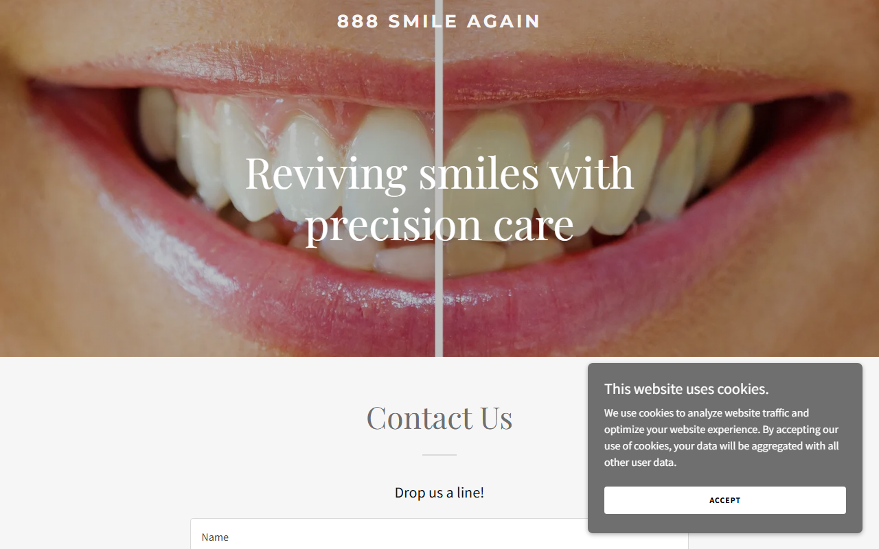 888smileagain.com screenshot
