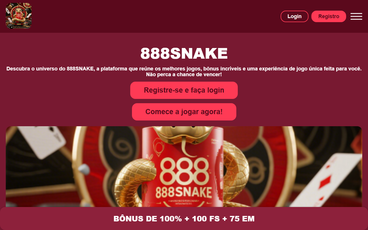 888snake-br.com screenshot