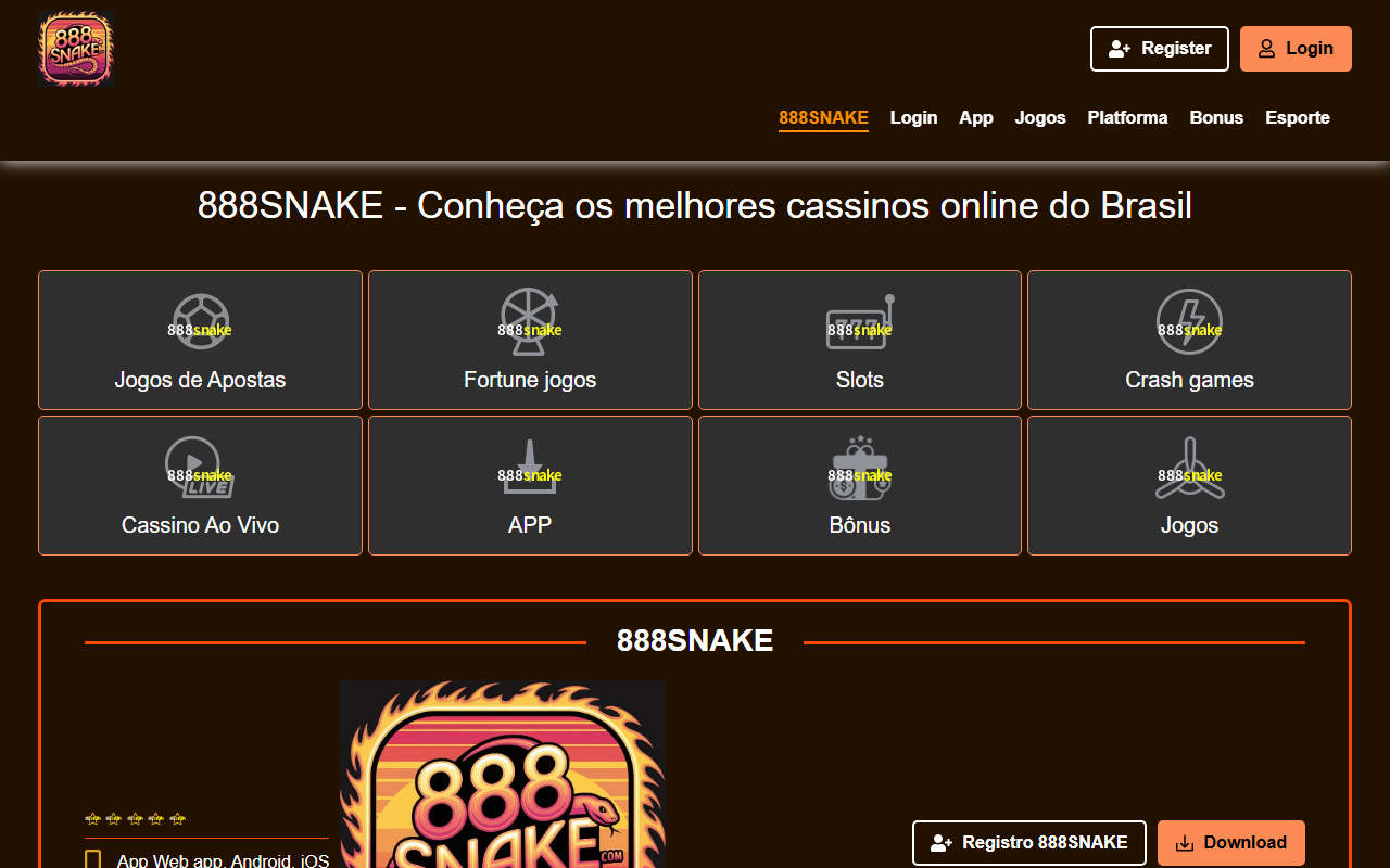 888snake-go.com screenshot