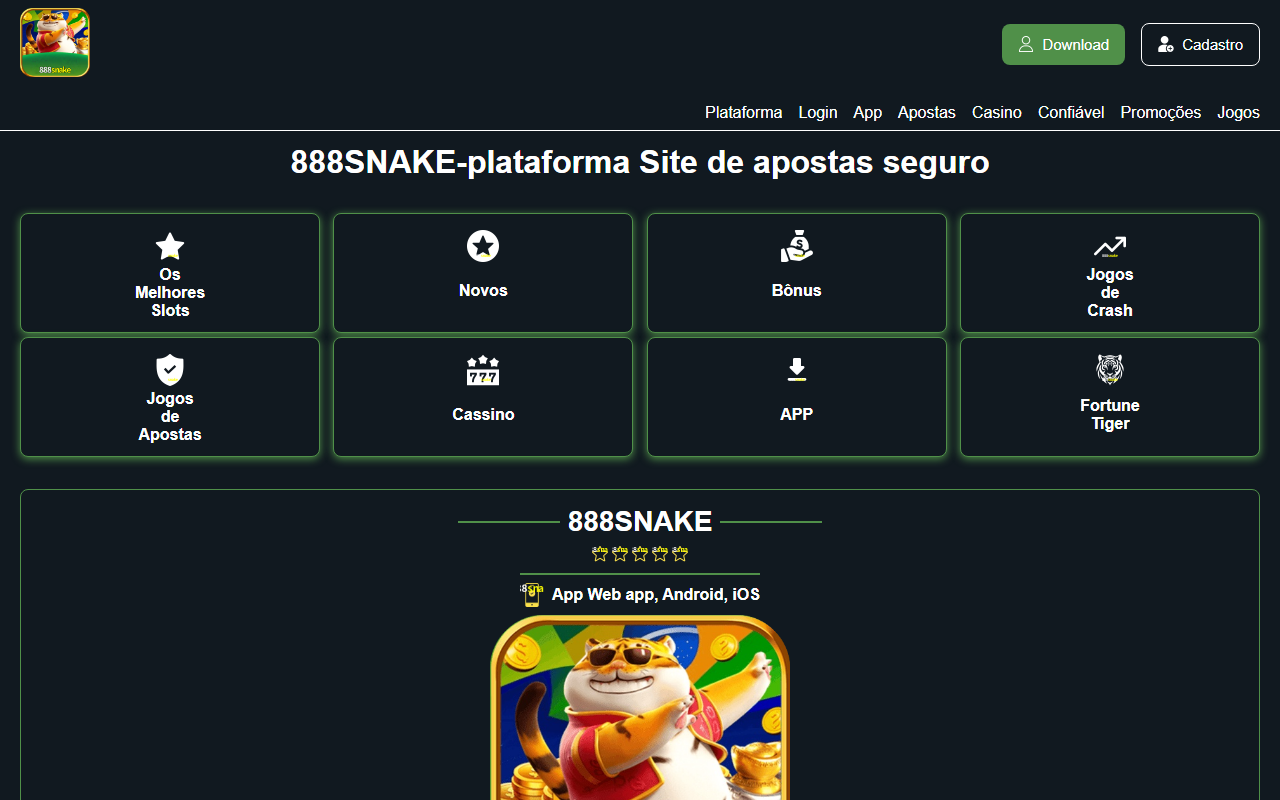 888snake1a.com screenshot
