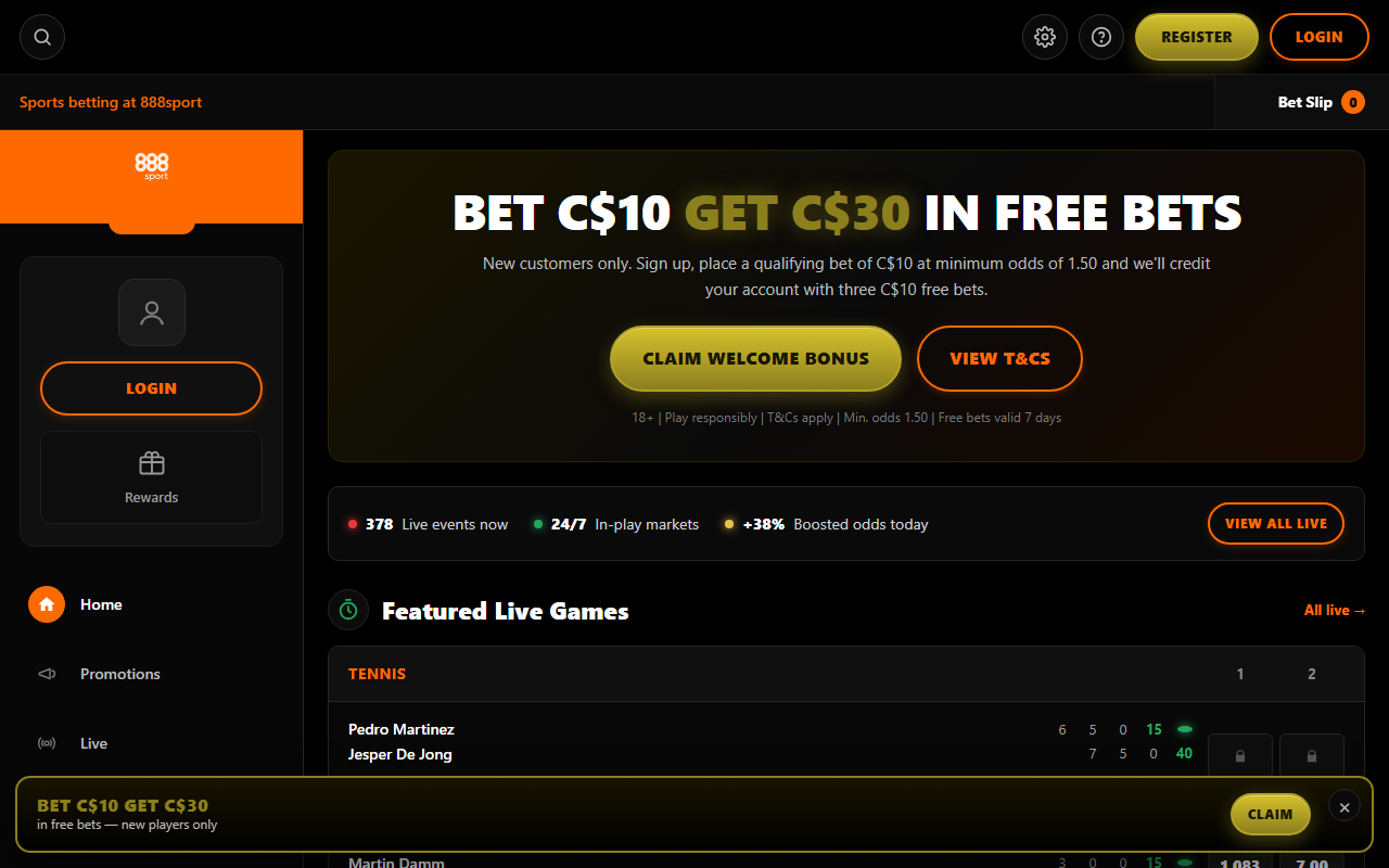 888sport-canada.com screenshot