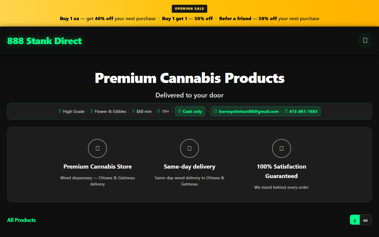 888stankdirect.com screenshot