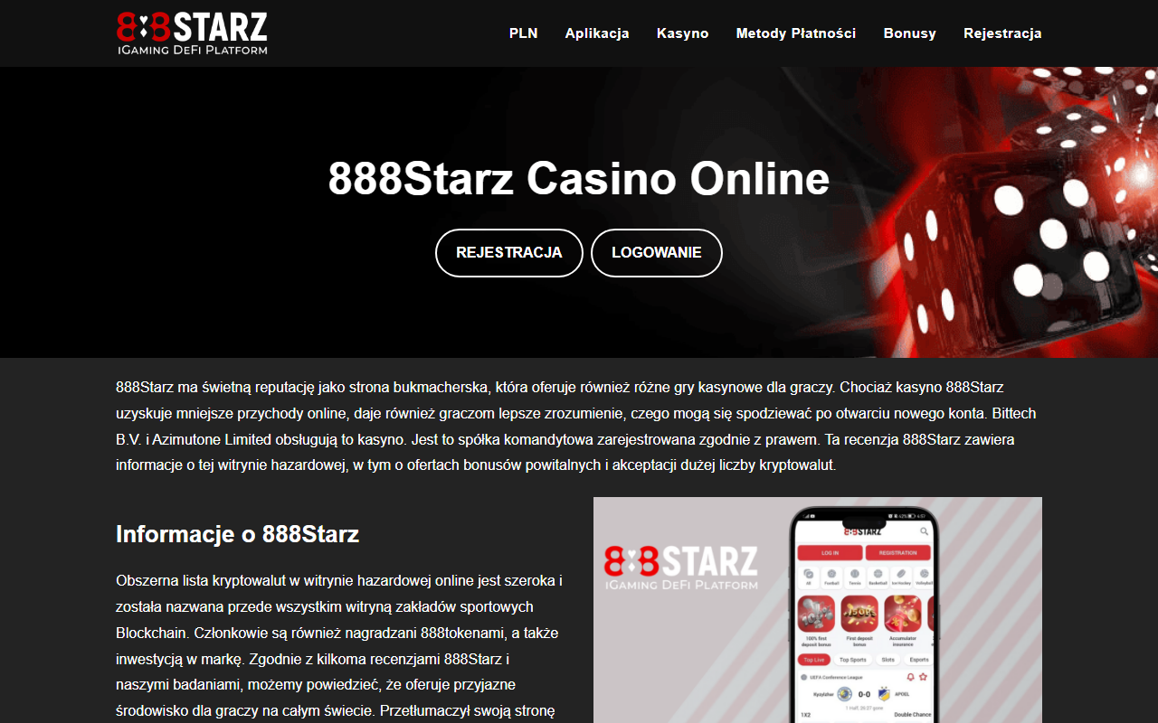 888starzpl.com screenshot
