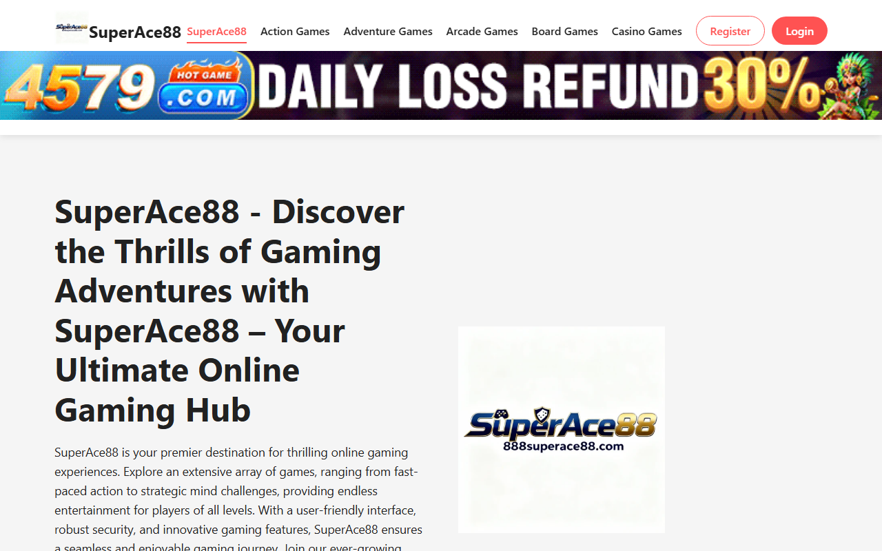 888superace88.com screenshot
