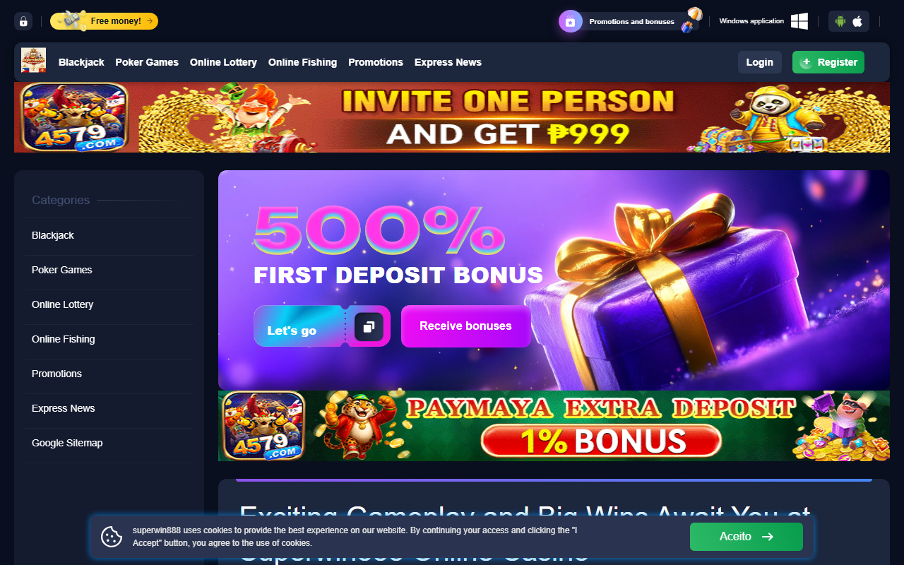 888superwin888.com screenshot