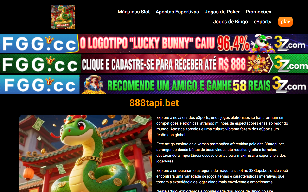 888tapibet.com screenshot