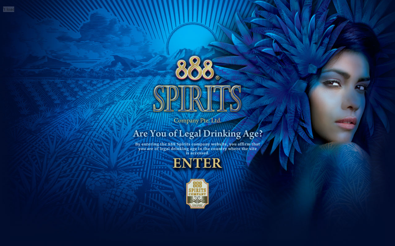 888tequila.com screenshot