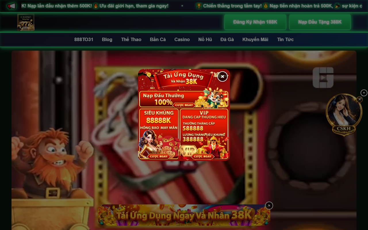 888to31bet.com screenshot