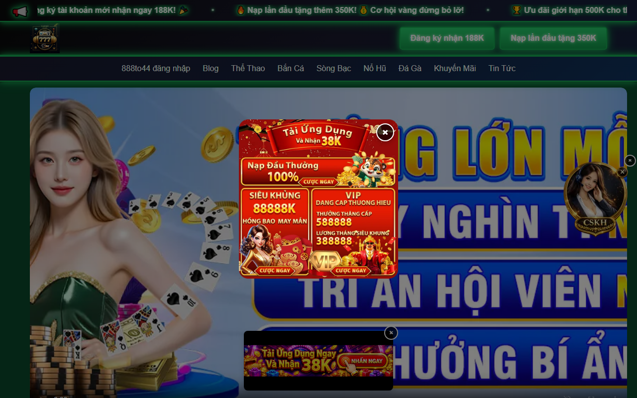 888to44loginbet.com screenshot