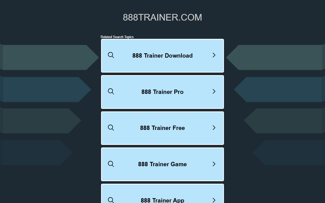 888trainer.com screenshot