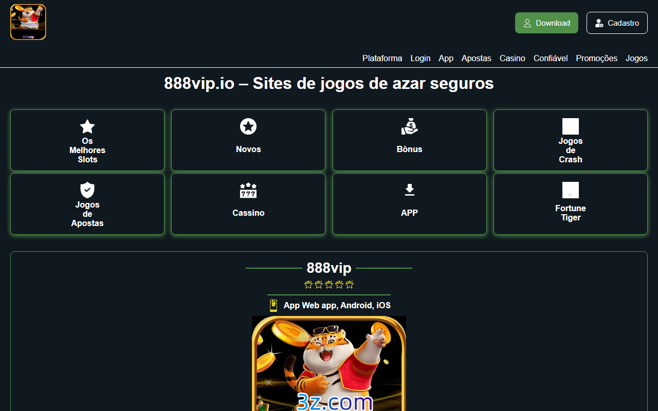 888vipjogos.com screenshot