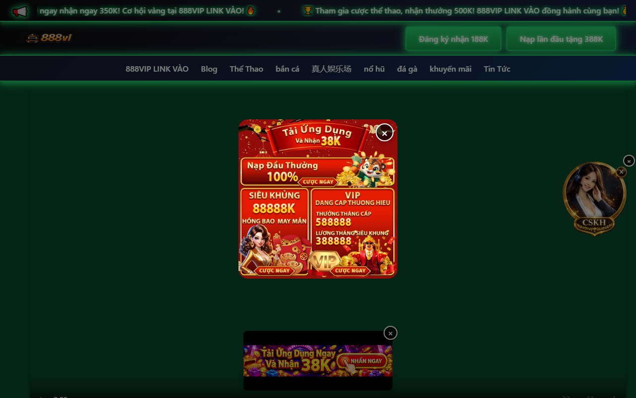 888viplinkvip.com screenshot
