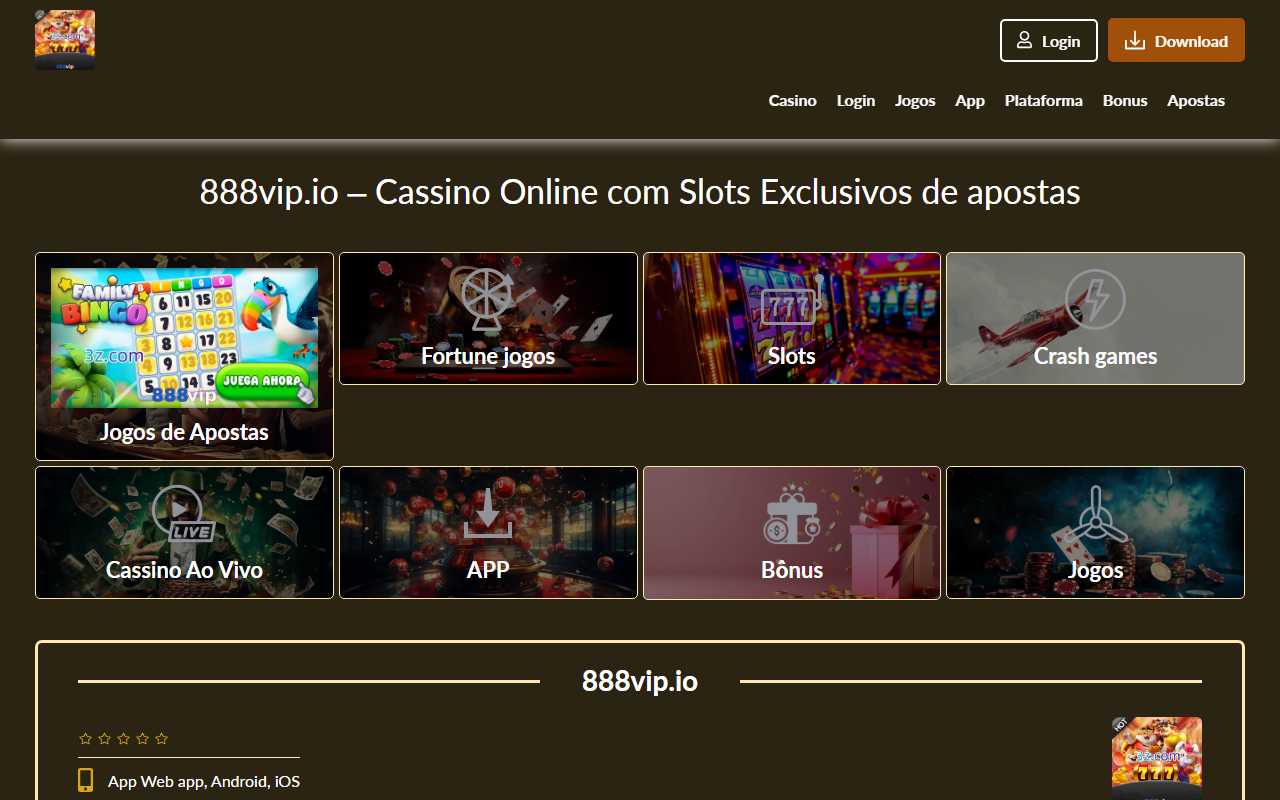 888vipslots.com screenshot