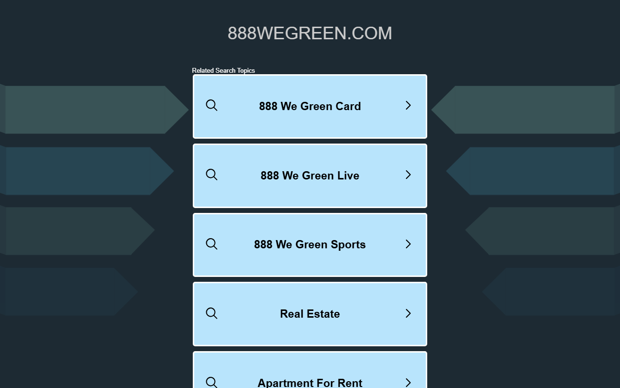 888wegreen.com screenshot