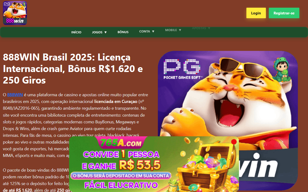 888win-brazil.com screenshot
