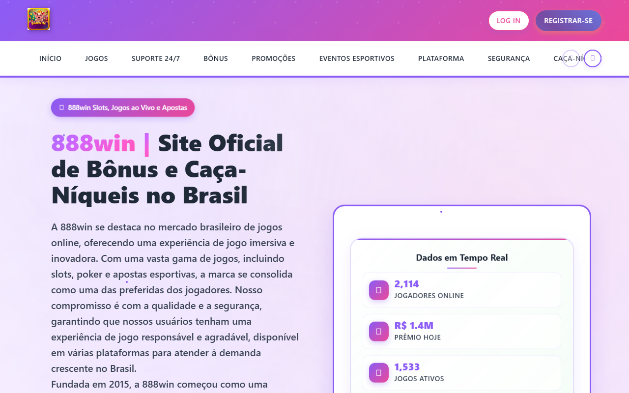 888winapplogin.com screenshot