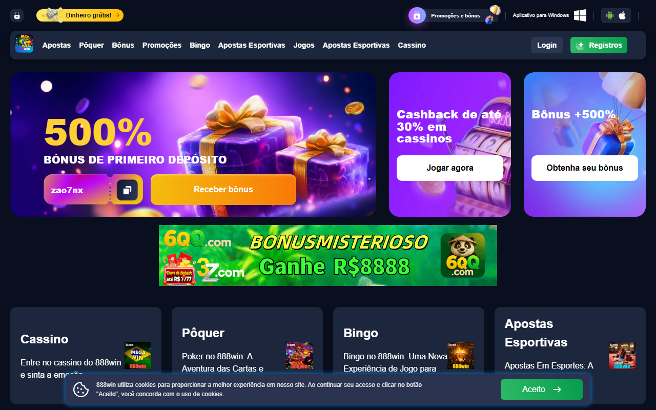 888winlogins.com screenshot