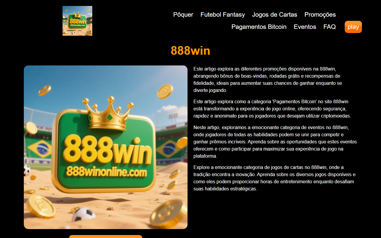 888winonline.com screenshot