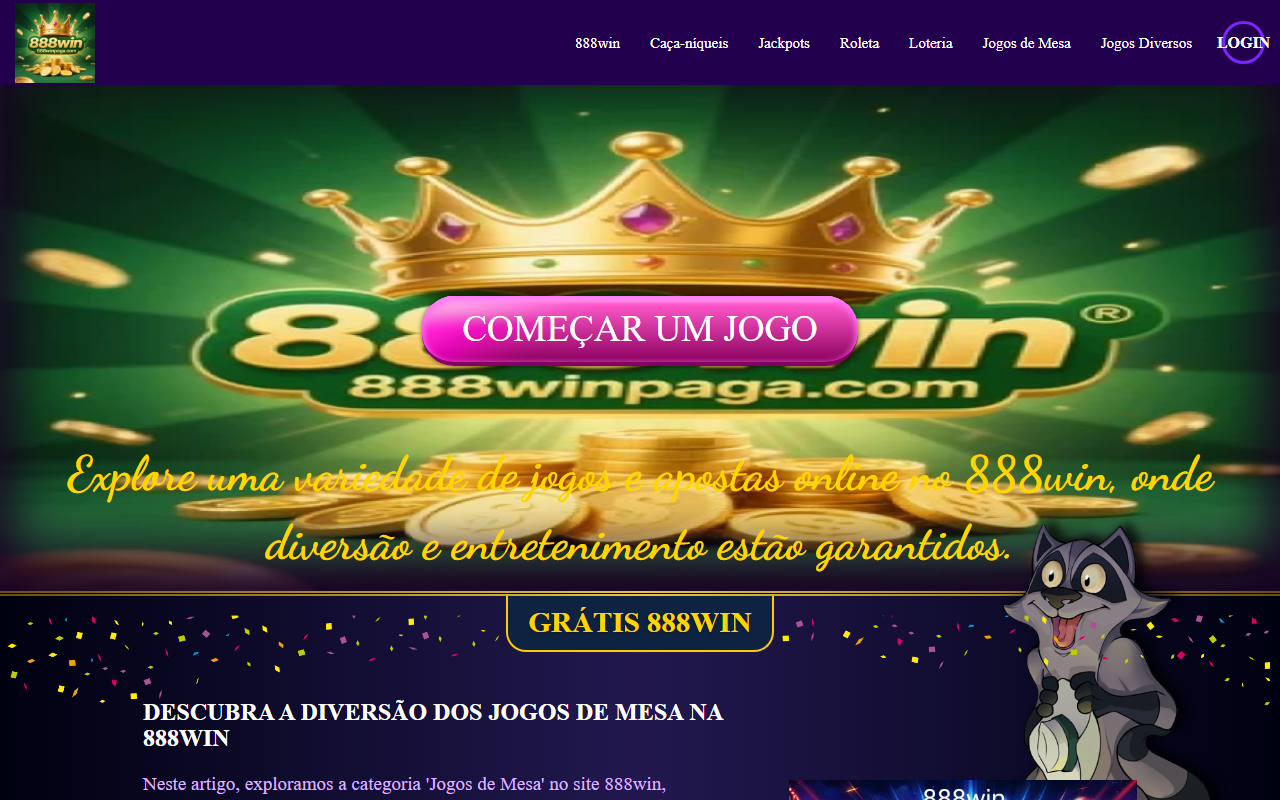 888winpaga.com screenshot